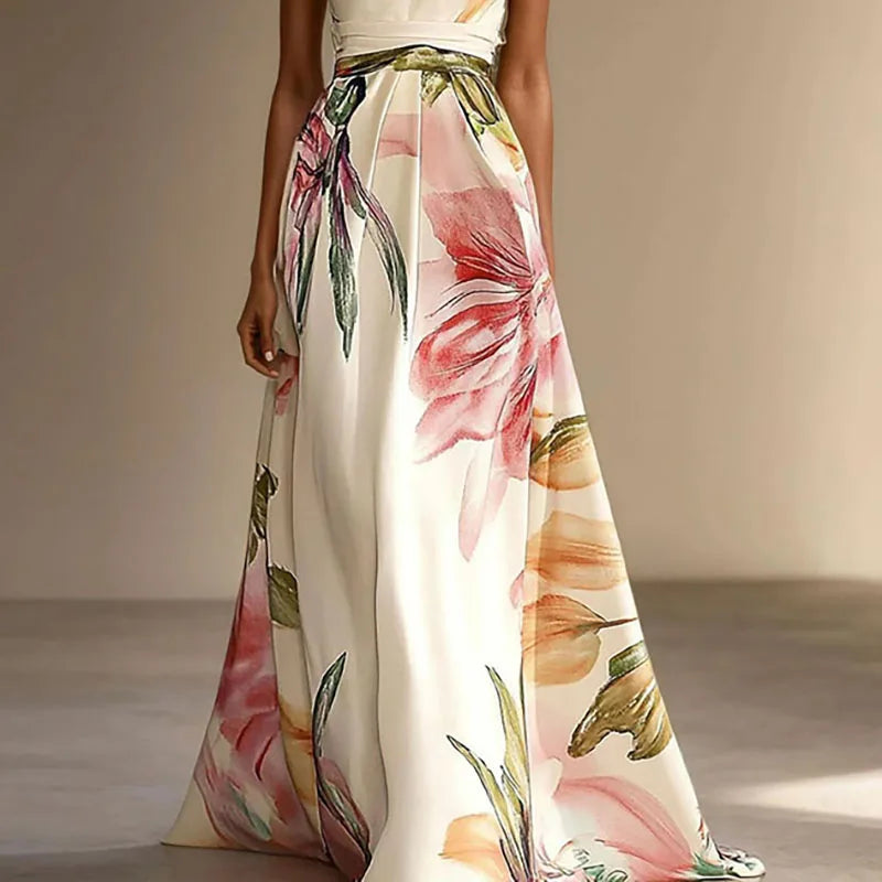 Aveera Floral Wedding Guest Maxi Dress - Seldom Seen Styles