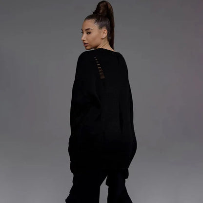 Decorative Cut Sweater