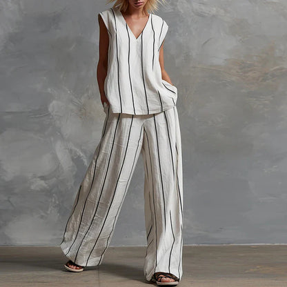 Amelia Striped Summer Set