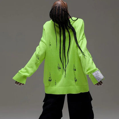 Decorative Cut Sweater