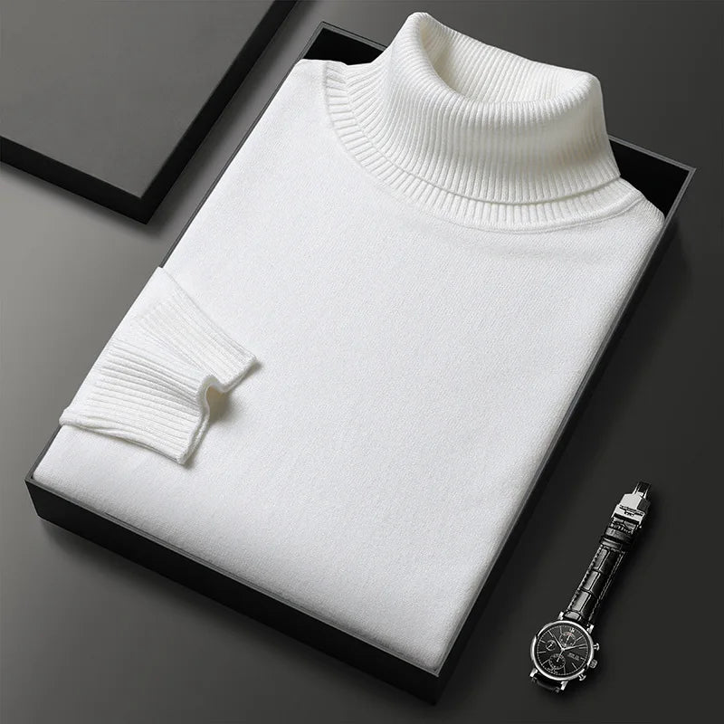 Langdon Cashmere Turtleneck - Seldom Seen Styles