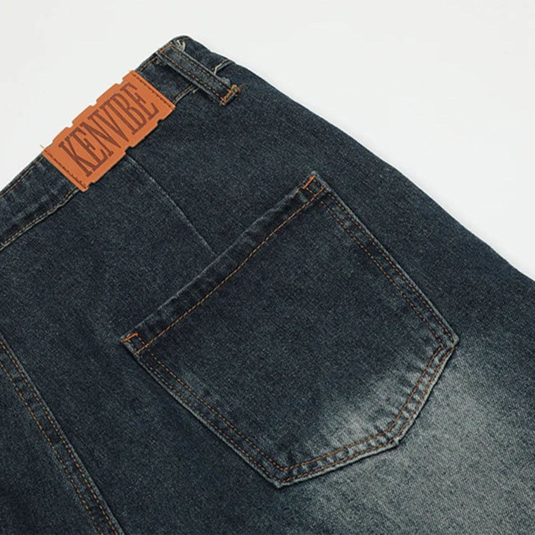 Star Denim Shorts - Seldom Seen Styles