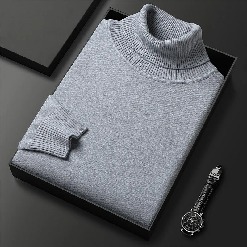 Langdon Cashmere Turtleneck - Seldom Seen Styles