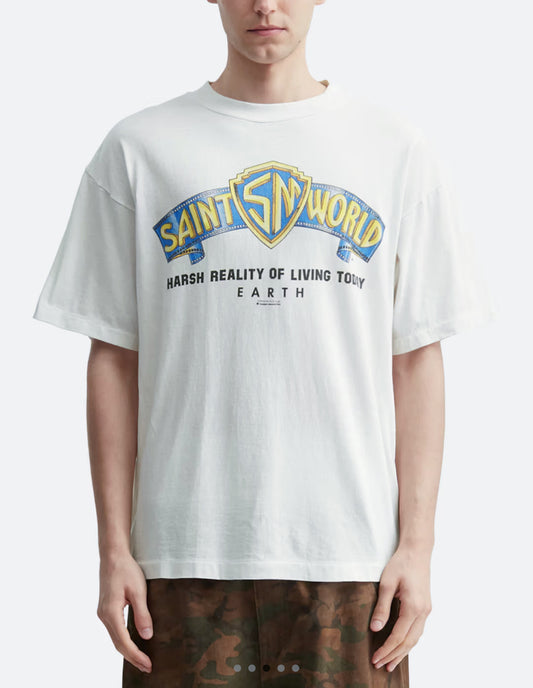 SAINT Mxxxxxx SAINT WORLD SS T-SHIRT - Seldom Seen Styles