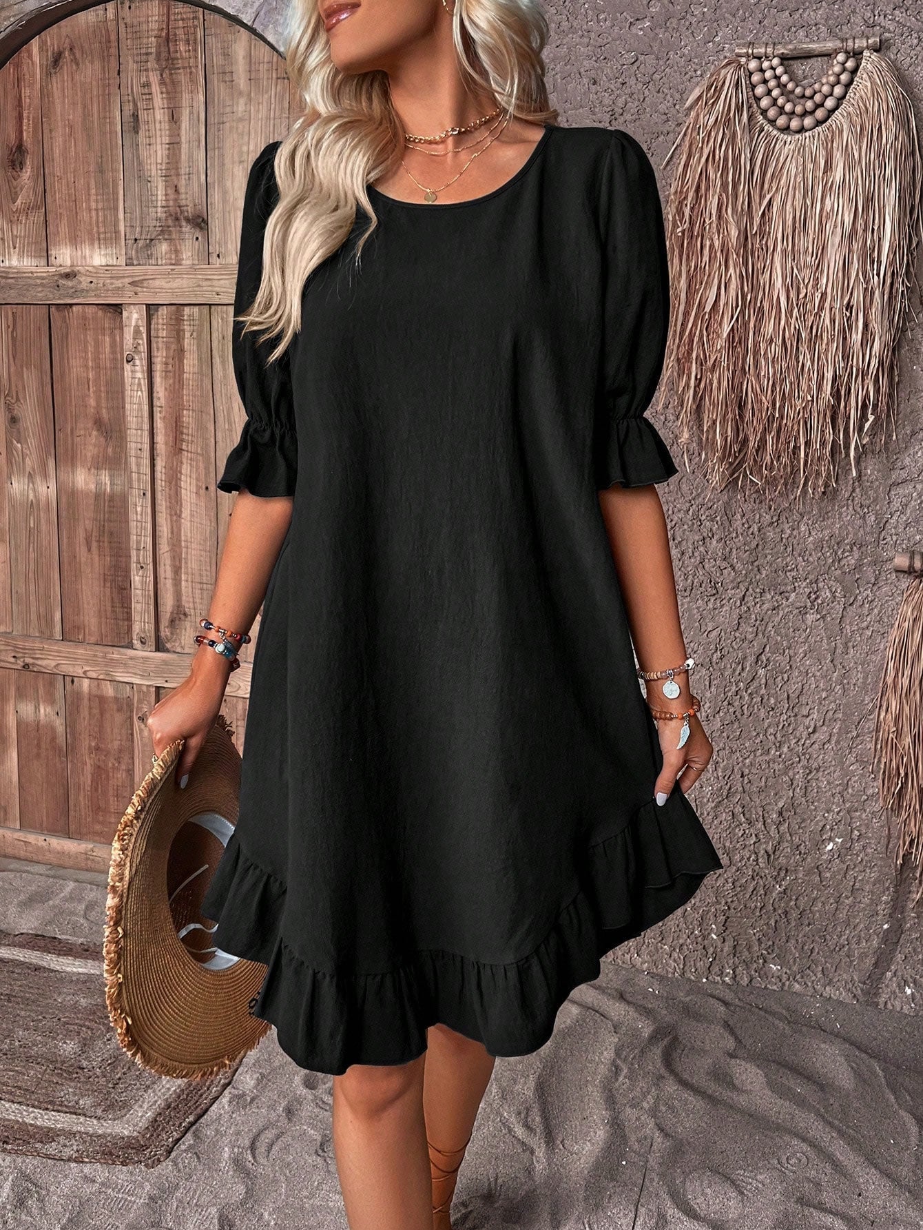Joan™ | Tummy Covering Summer Dress - Seldom Seen Styles
