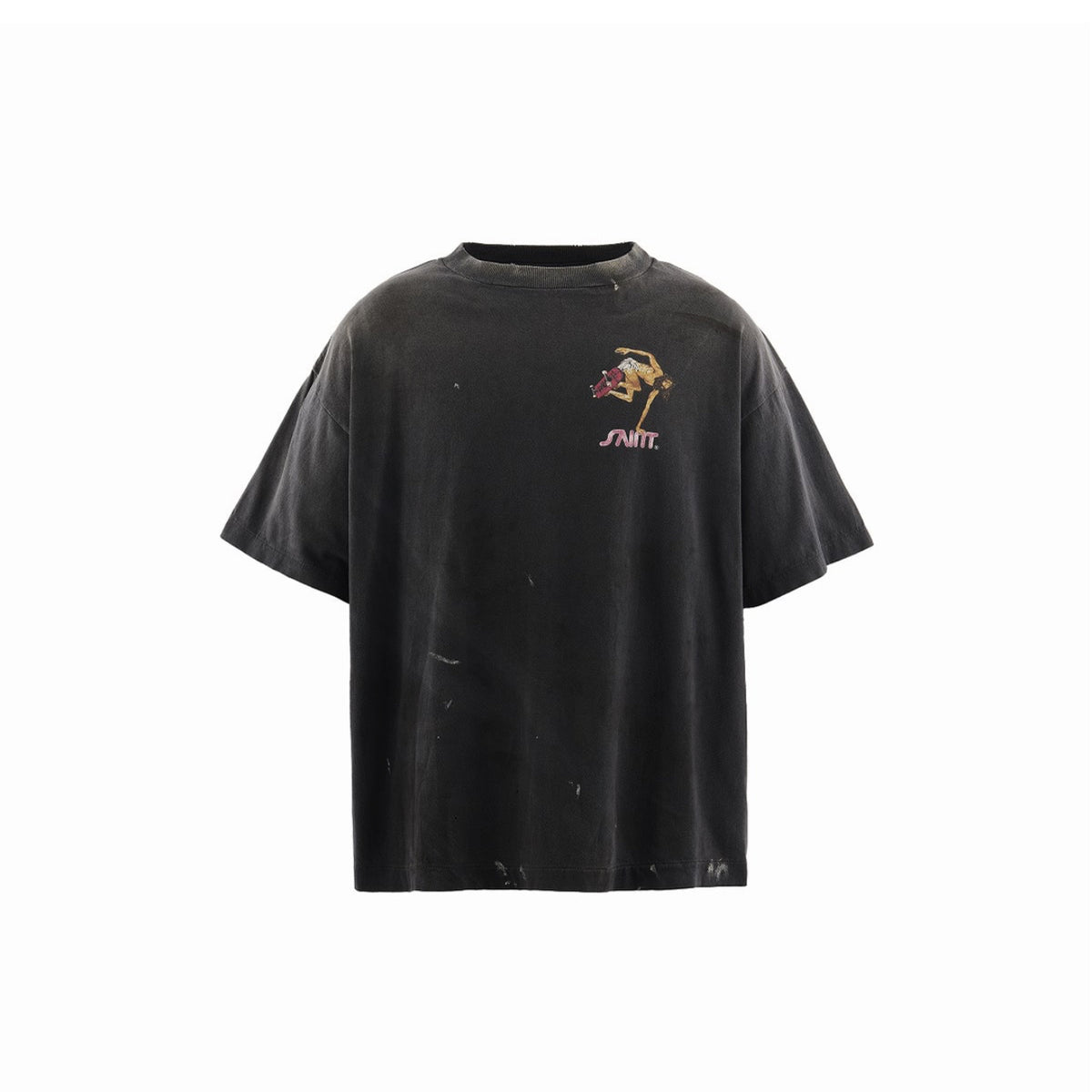 SKATE S/S T-SHIRT-Black - Seldom Seen Styles