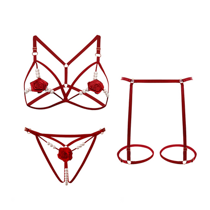 Beaded Desire Lingerie Set