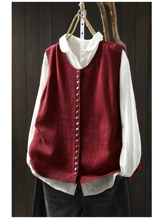 ROSALIE | SOFT KNIT VEST - Seldom Seen Styles