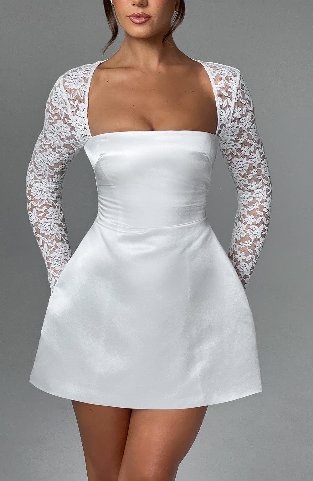 Sadie Mini Dress - Ivory - Seldom Seen Styles