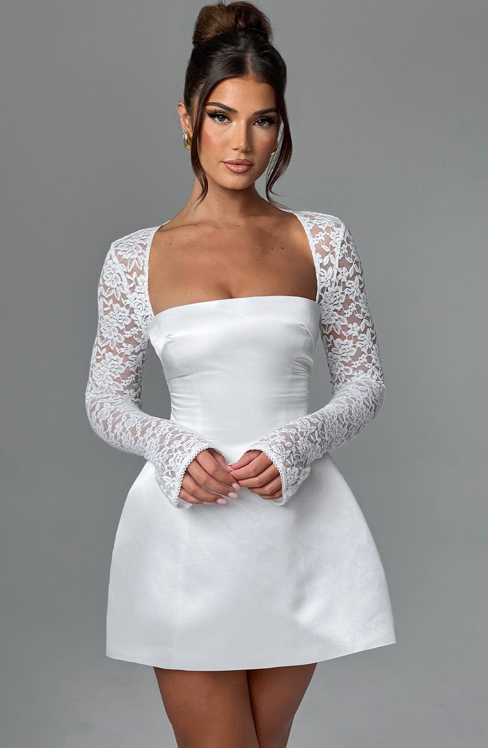 Sadie Mini Dress - Ivory - Seldom Seen Styles