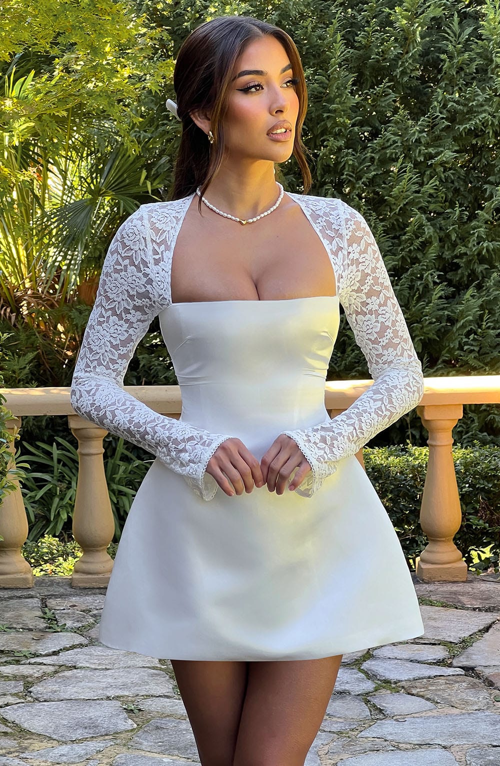 Sadie Mini Dress - Ivory - Seldom Seen Styles