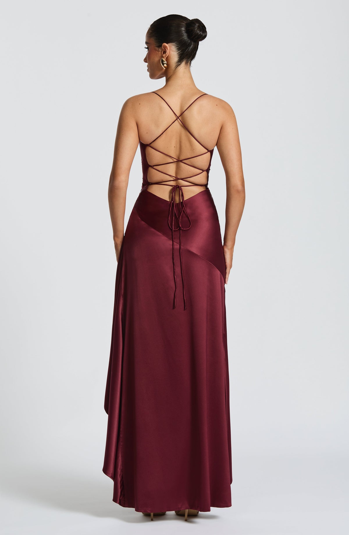 Samira Maxi Dress - Cherry Lacquer - Seldom Seen Styles