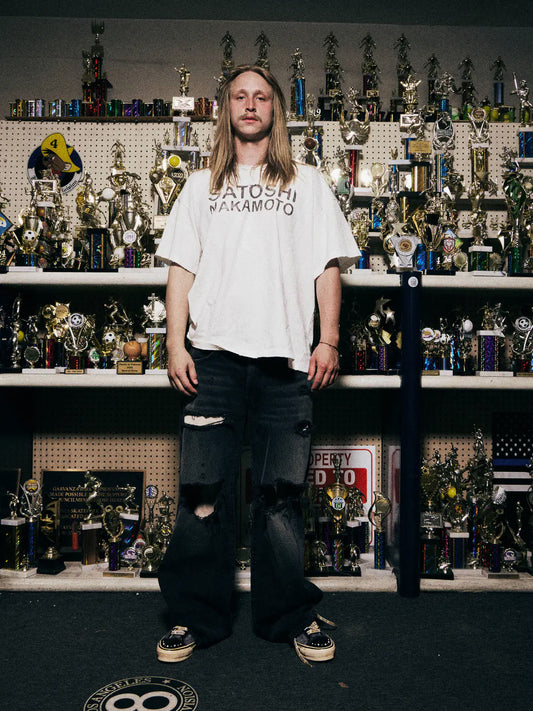 Satoshi Nakamoto Graphic Tee - Seldom Seen Styles