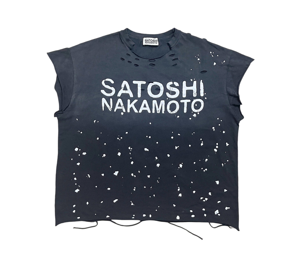 Satoshi Nakamoto "No Savior" Tee - Seldom Seen Styles