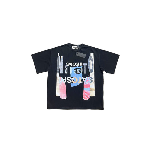 Satoshi Nakamoto Vintage Upside T-Shirt - Seldom Seen Styles