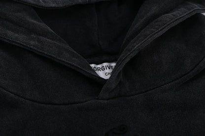 Vintage Washed Deconstructed Forgiveness Hoodie