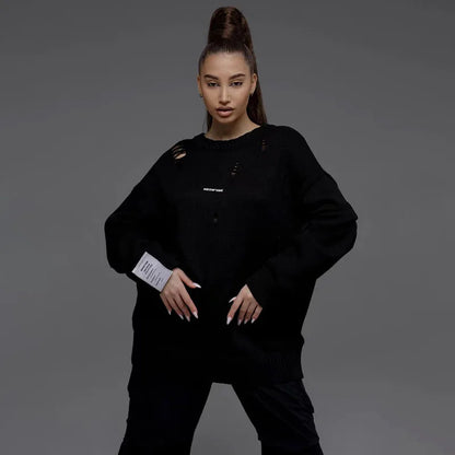 Decorative Cut Sweater