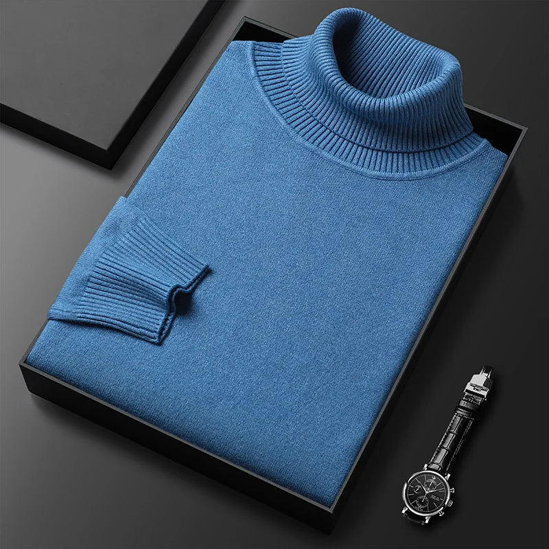 Langdon Cashmere Turtleneck - Seldom Seen Styles