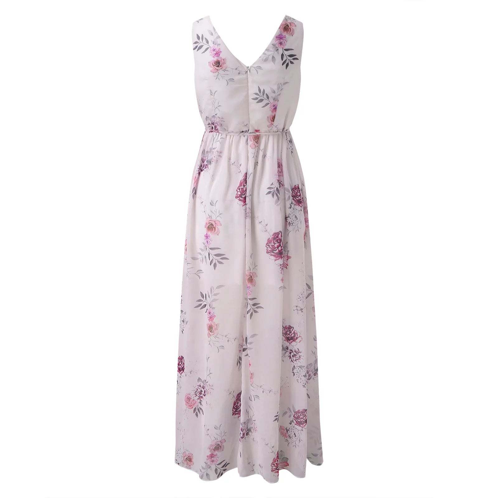 Women's Modern Bloom Slit Maxi Dress for All Occasion - Seldom Seen Styles
