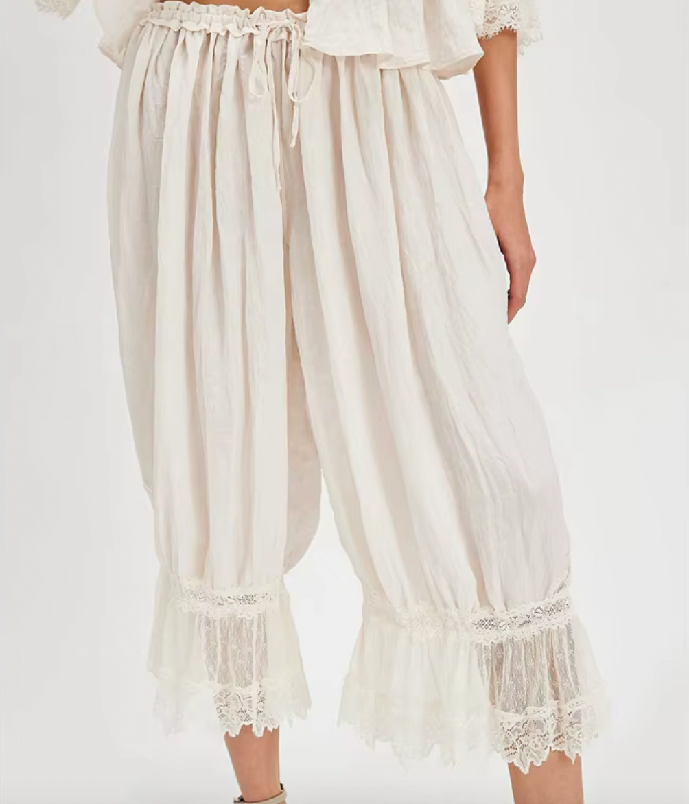 PENELOPE BLOOMER DRAWSTRING PANTS - Seldom Seen Styles
