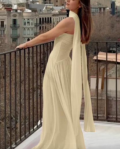 TRÄGERLOSES RÜSCHENKLEID „LAYLA“