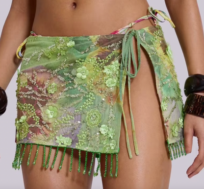 VALE SEQUIN MINI SKIRT COVERTIBLE TOP