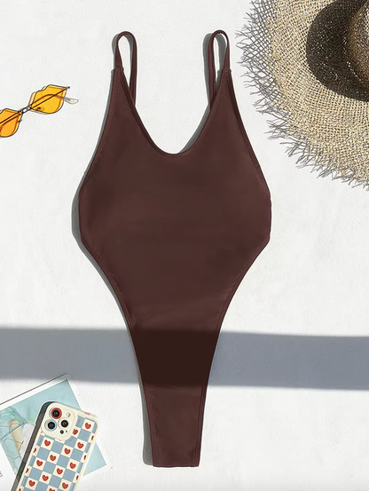 VESPER SEXY OPEN BACK MONOKINI SWIMSUIT