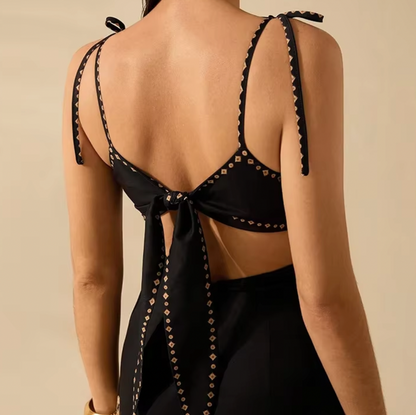 MARIA BLACK MAXI FLORAL DRESS