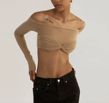 Haut court à manches longues LARA