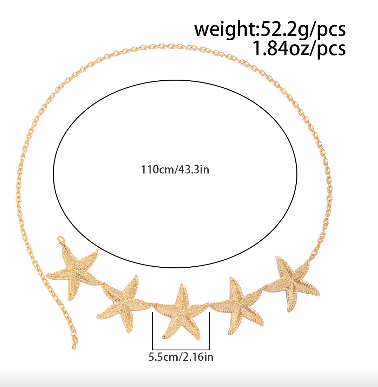 SELENE STARFISH BELT - Seldom Seen Styles