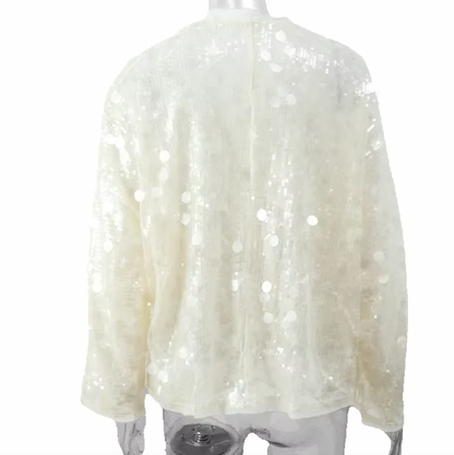 CARDIGAN À PAILLETTES LYRA
