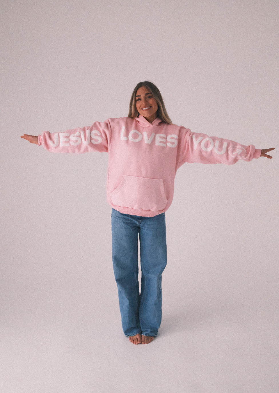 Jesus <3 You Hoodie - Seldom Seen Styles