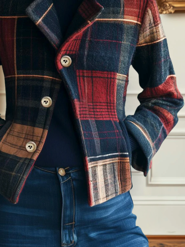 Ira | Classic Plaid Jacket - Seldom Seen Styles