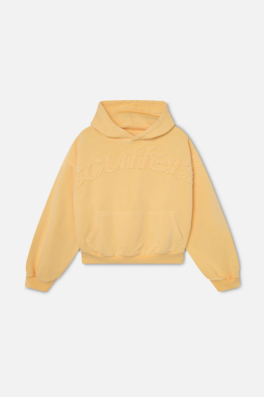 Raw Yellow Hoodie - Seldom Seen Styles