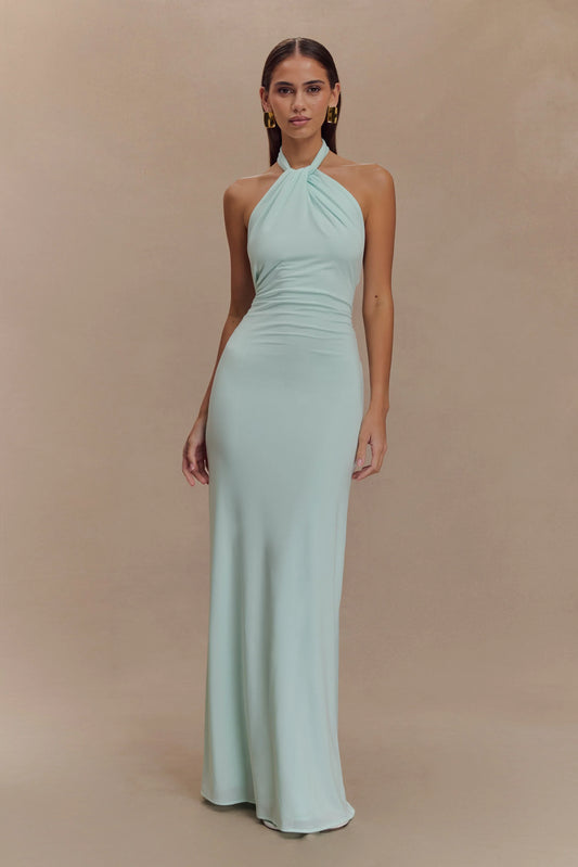Seta | Halter Maxi Dress - Seldom Seen Styles