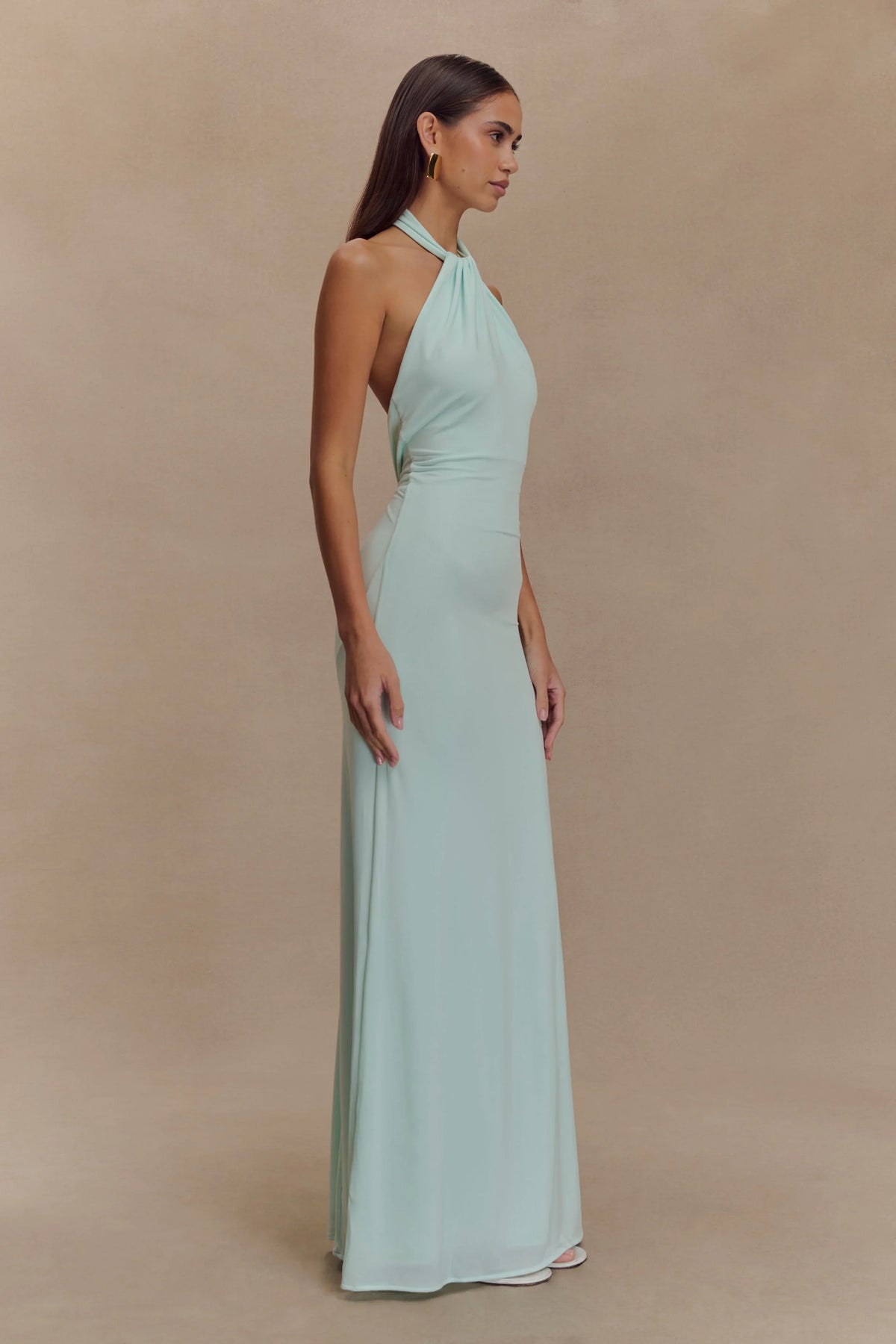 Seta | Halter Maxi Dress - Seldom Seen Styles