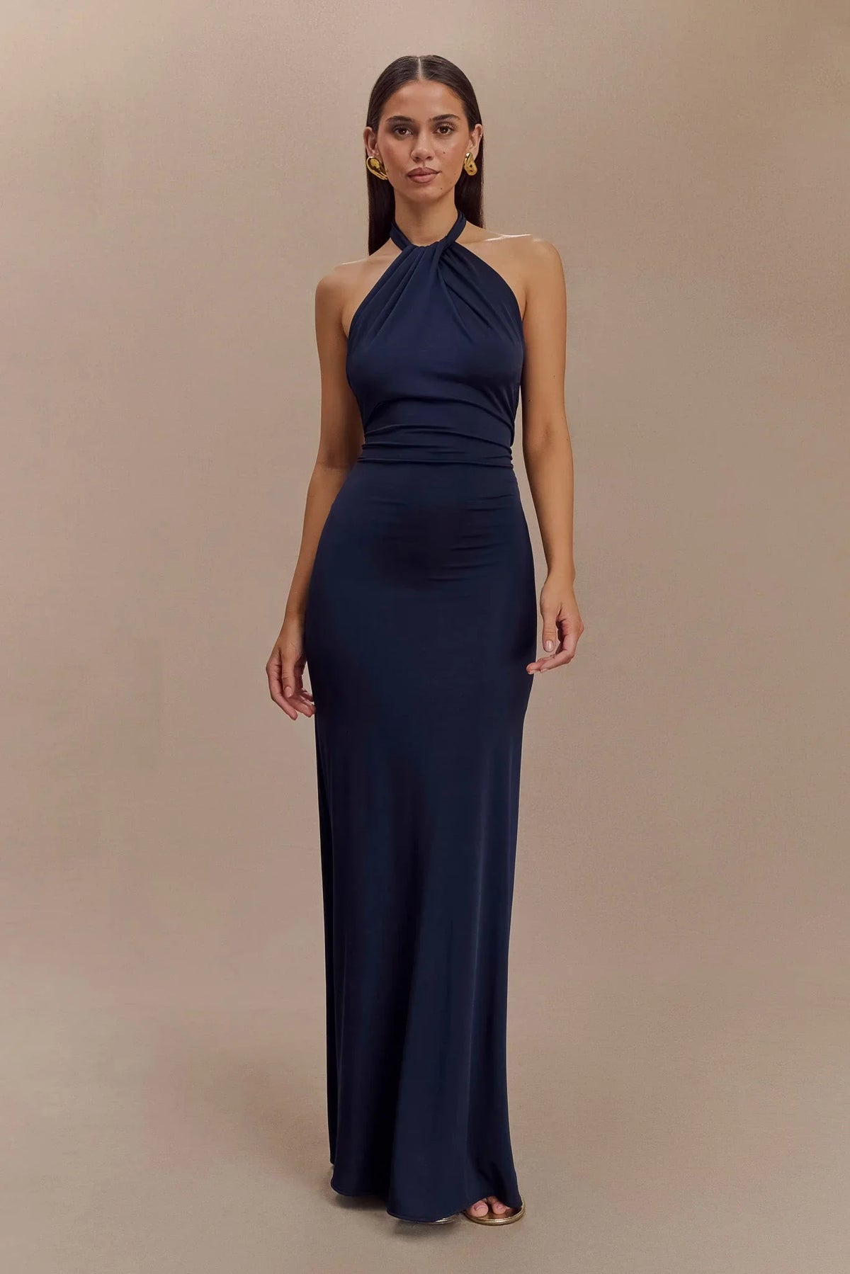 Seta | Halter Maxi Dress - Seldom Seen Styles