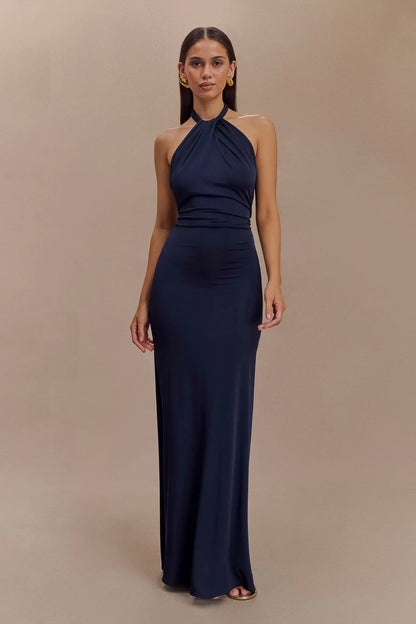 Seta | Halter Maxi Dress