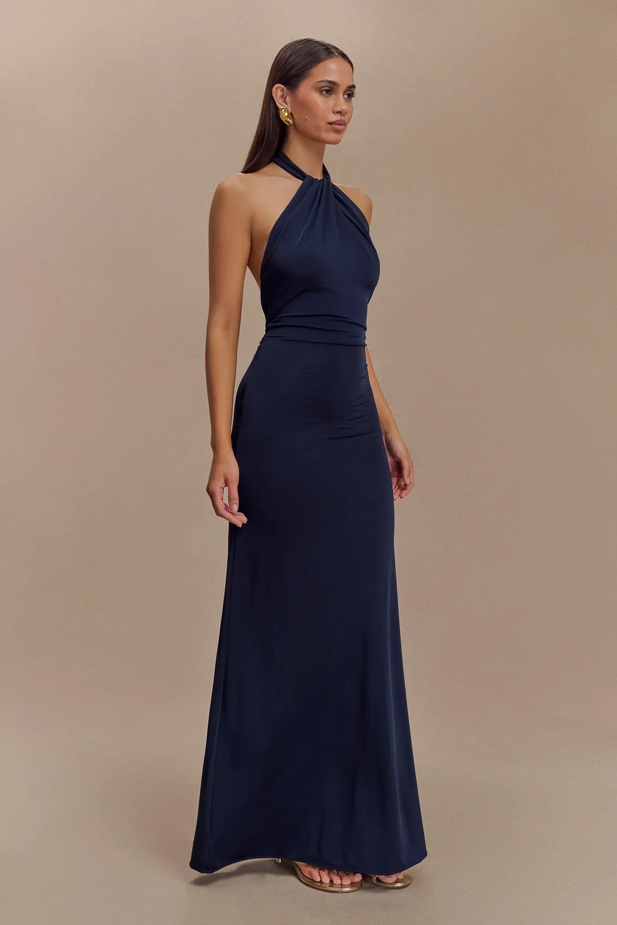 Seta | Halter Maxi Dress - Seldom Seen Styles