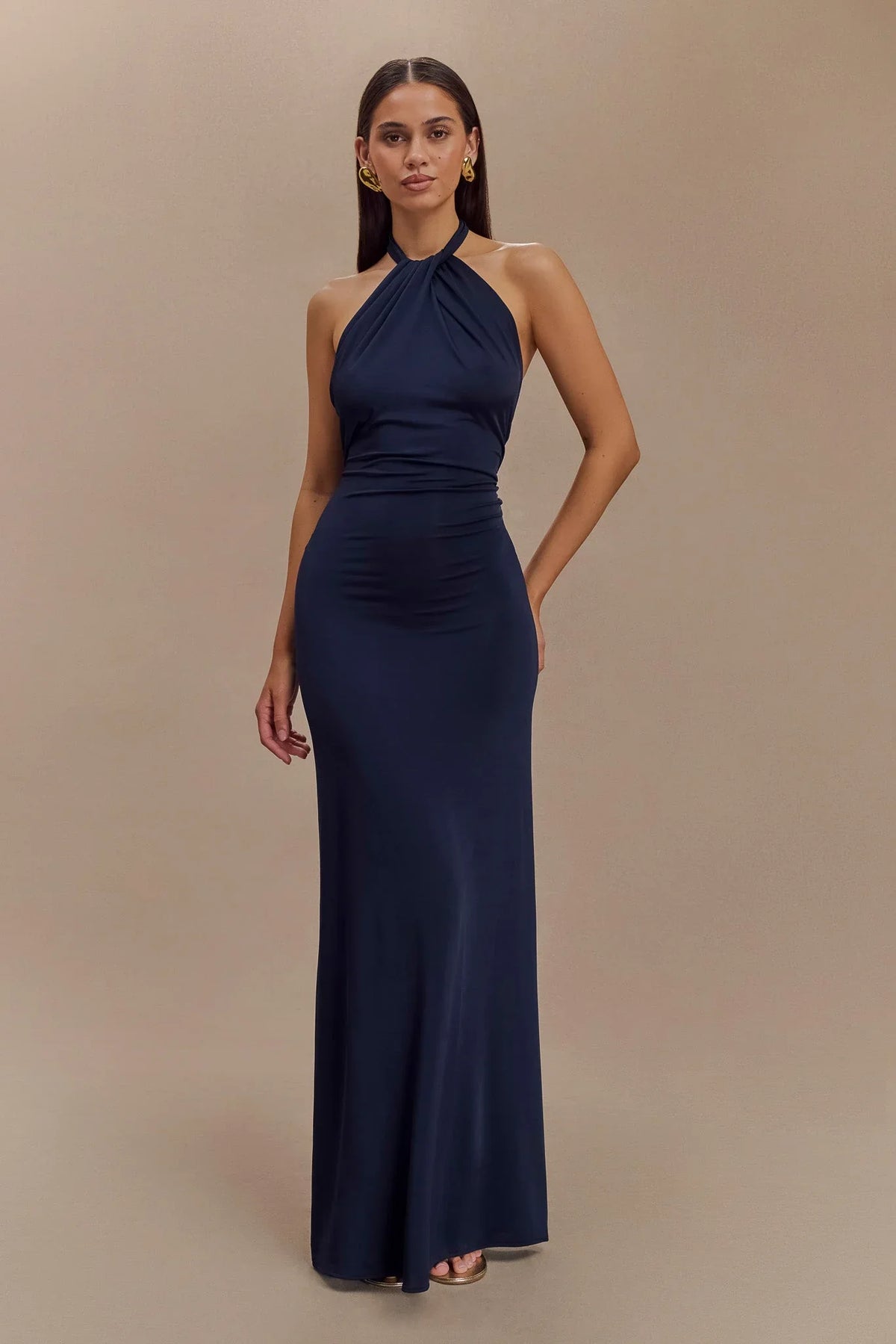 Seta | Halter Maxi Dress - Seldom Seen Styles