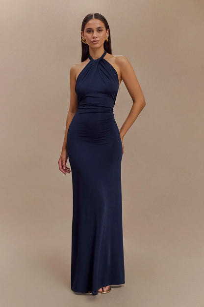 Seta | Halter Maxi Dress