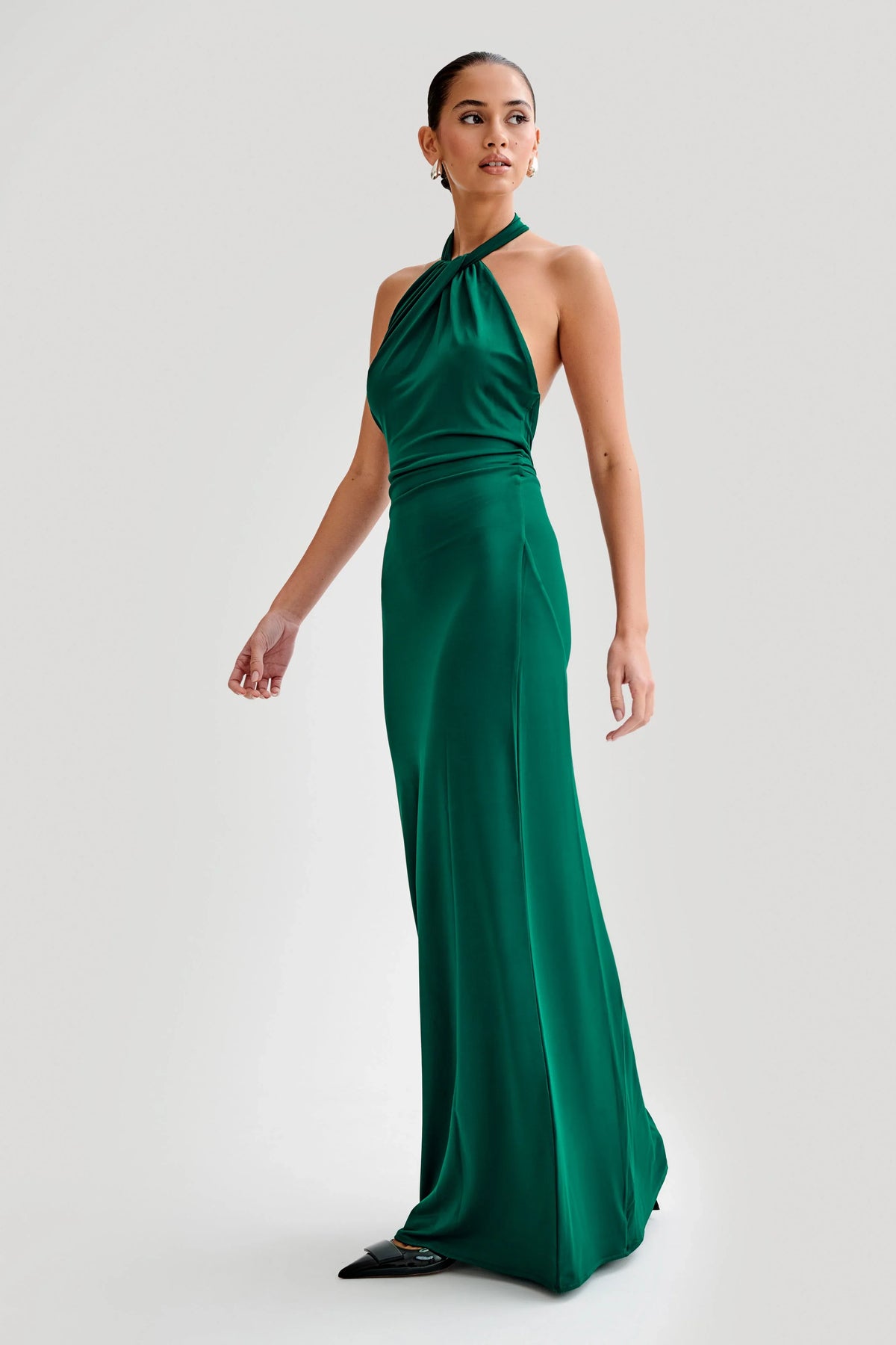 Seta | Halter Maxi Dress - Seldom Seen Styles
