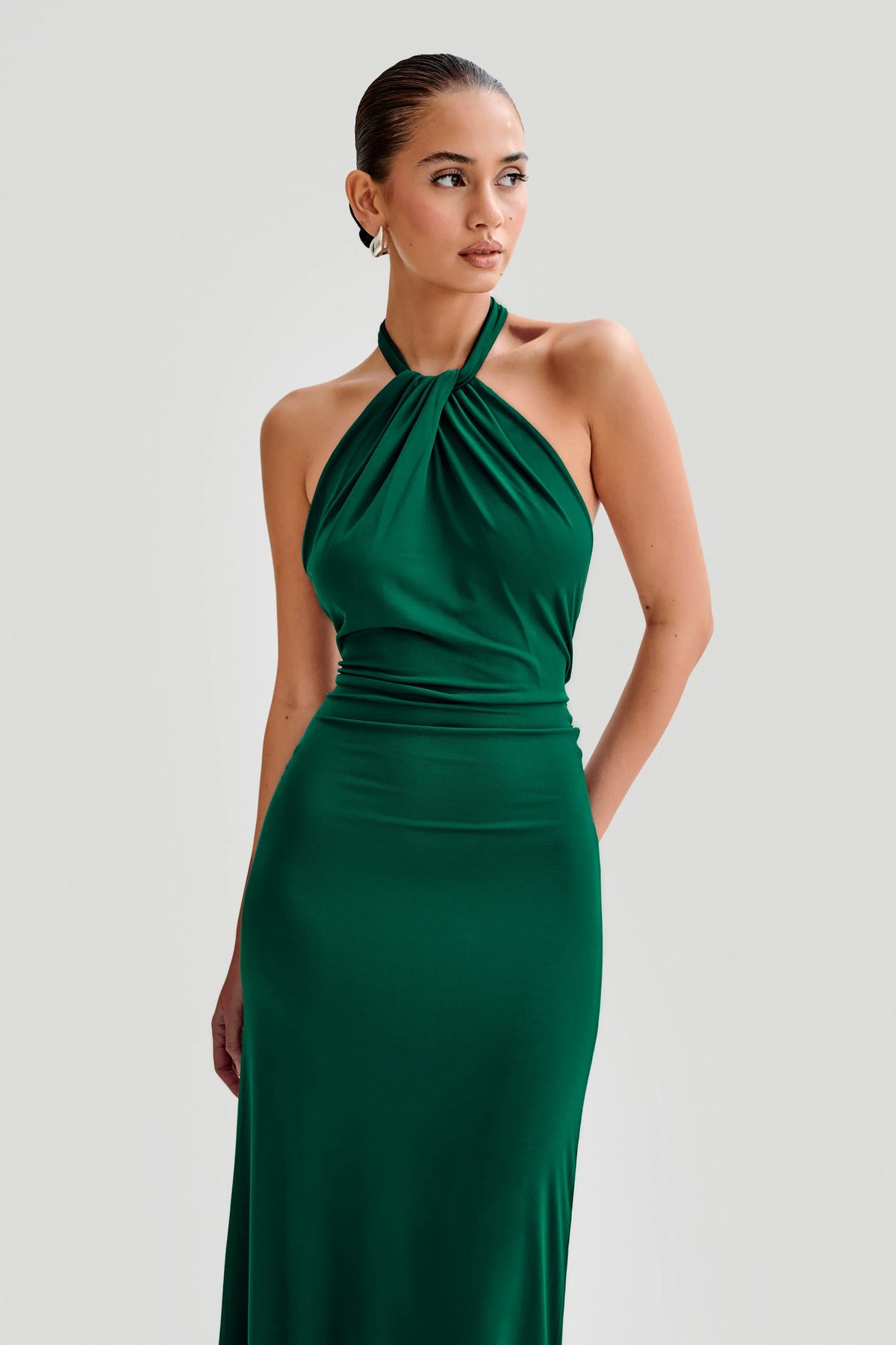Seta | Halter Maxi Dress - Seldom Seen Styles
