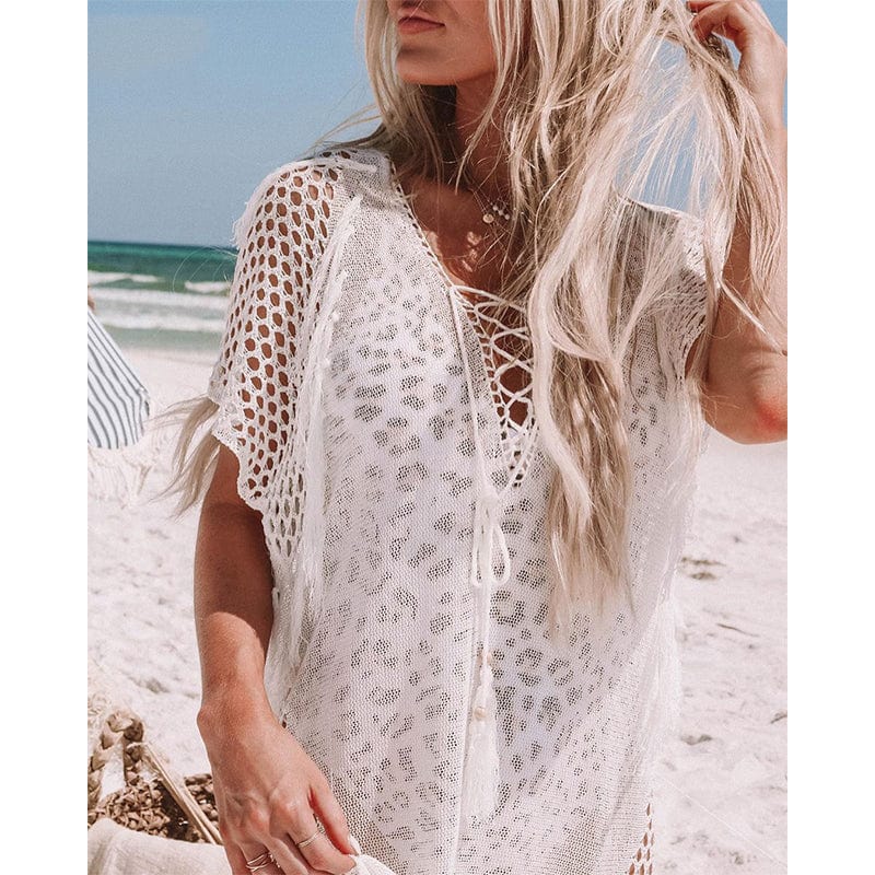 Sexy Tassel Beach Cover Up - Seldom Seen Styles