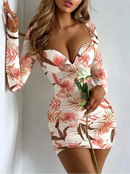 Bedrucktes Minikleid