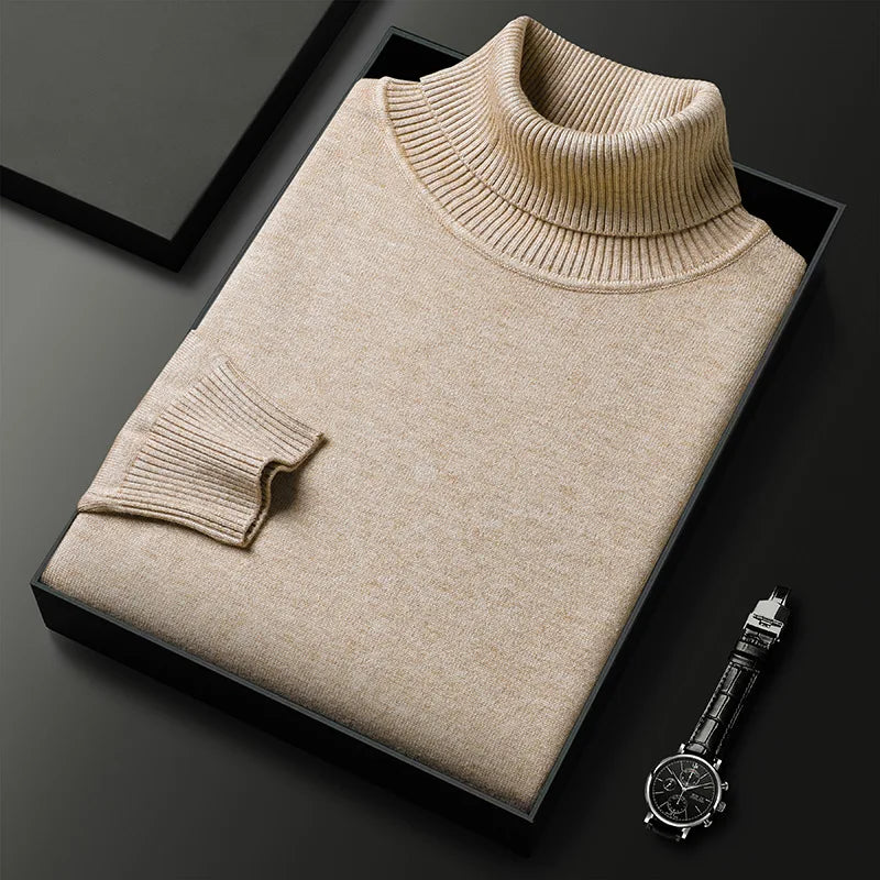 Langdon Cashmere Turtleneck - Seldom Seen Styles