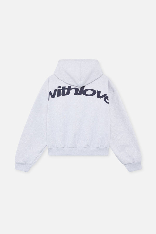 Sign Light Grey Hoodie - Seldom Seen Styles