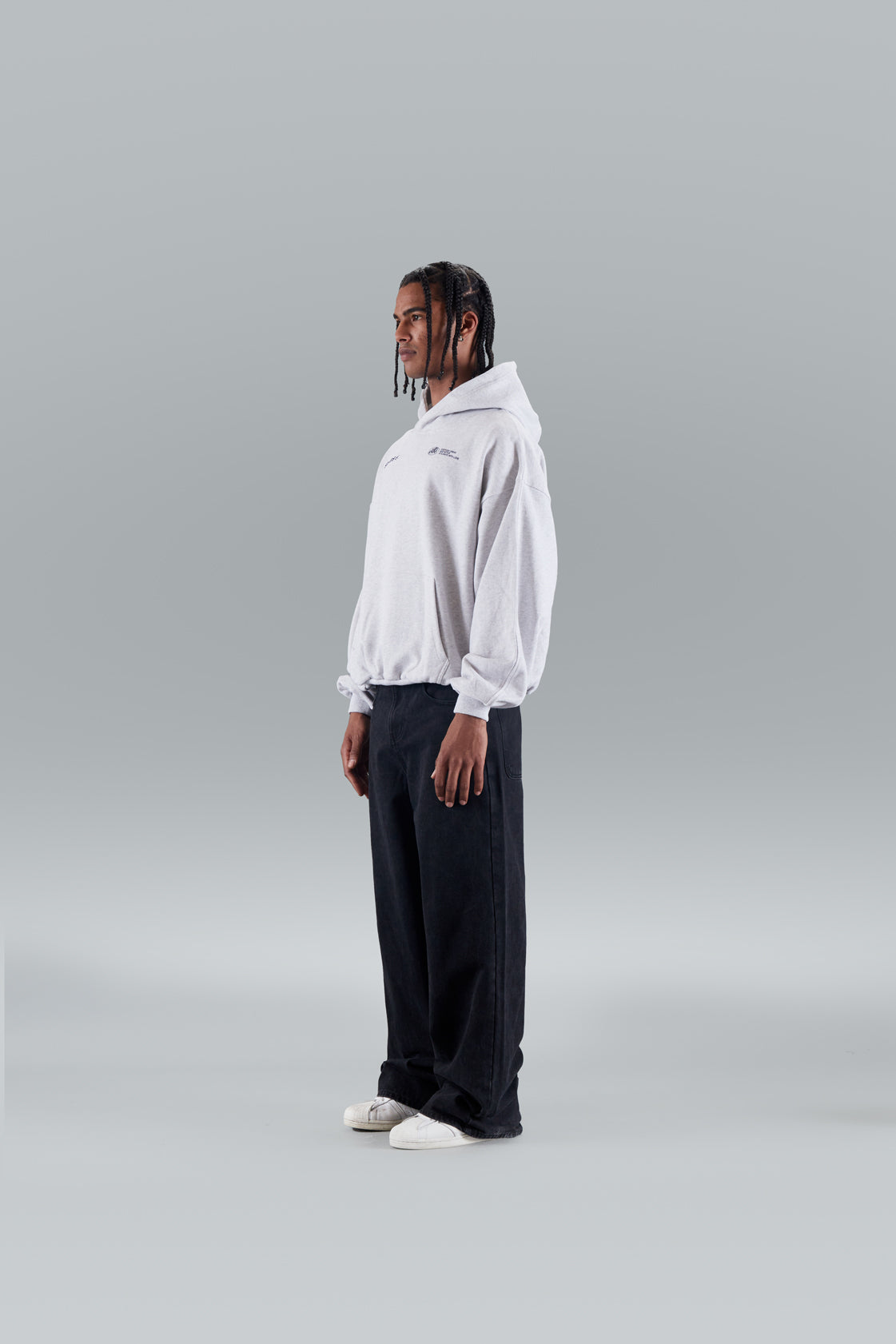 Sign Light Grey Hoodie - Seldom Seen Styles