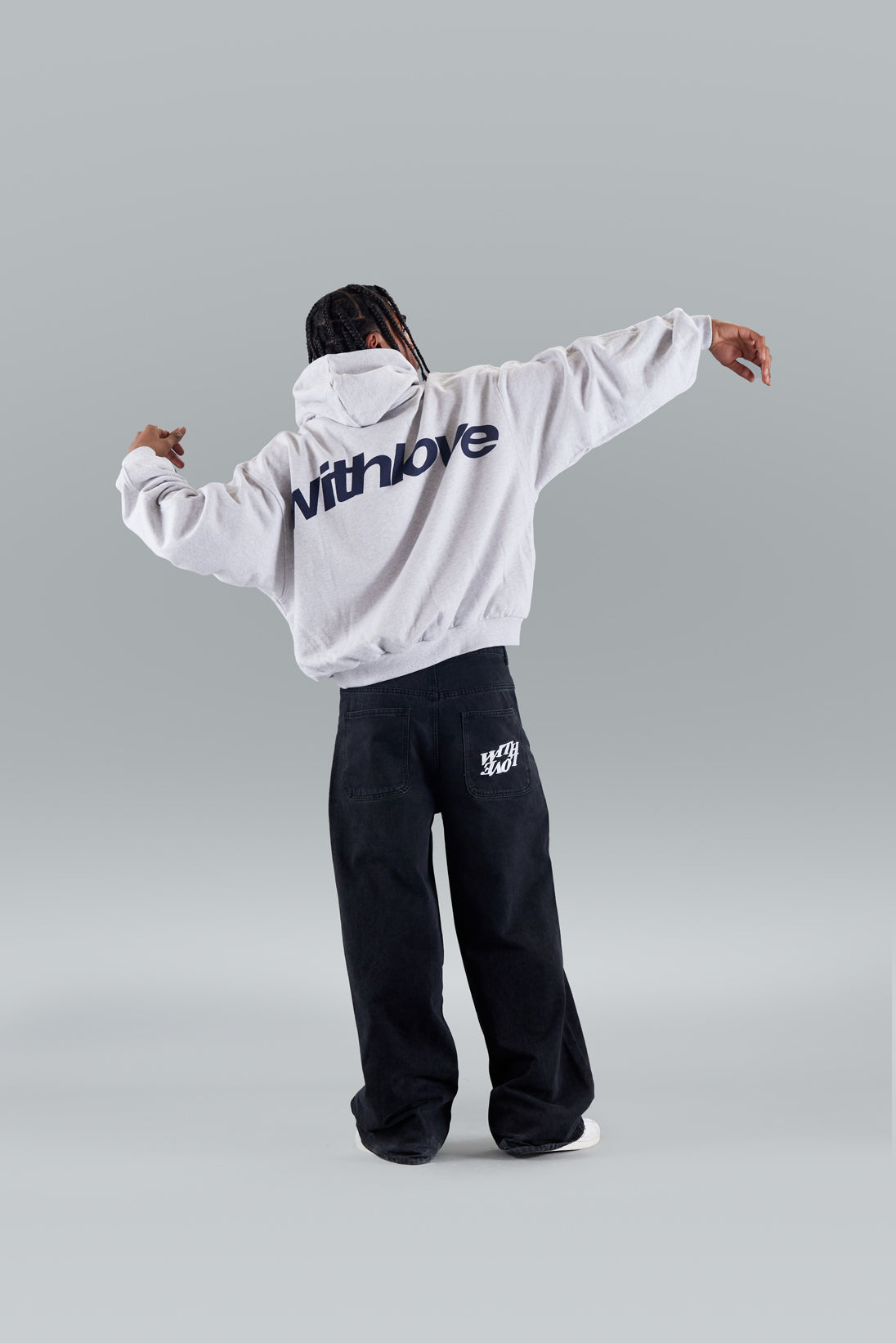 Sign Light Grey Hoodie - Seldom Seen Styles