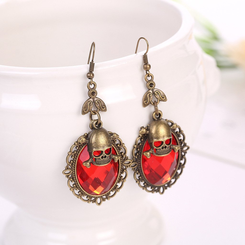 Skull Retro Earrings - Seldom Seen Styles